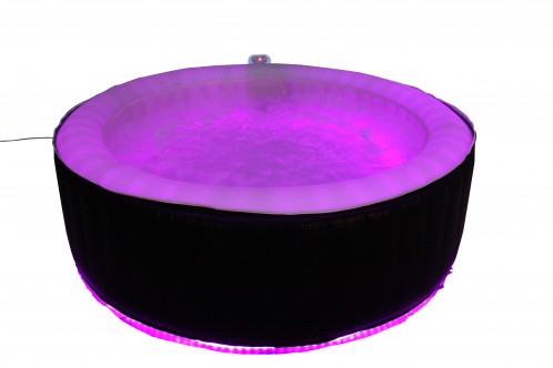 FULL SIZE 6 Seater Spa 2.1m LED Lights Party Aqua Spa