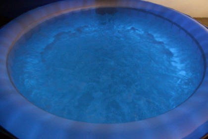 LED Ultimate Party Spa Package - FULL SIZE 6 Seater Spa 2.1m + All Accessories